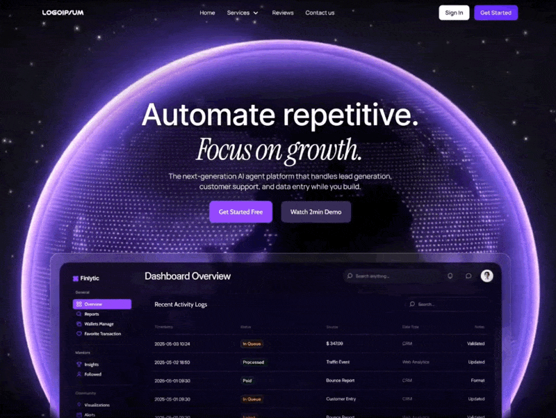 Service-for-equity preview